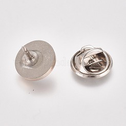 Plastic Safety Brooches&nbsp;JEWB-WH0009-28