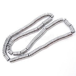 Electroplate Non-magnetic Synthetic Hematite Beads Strands&nbsp;G-WH0015-02A