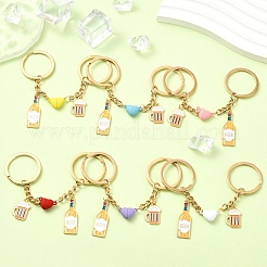 Alloy Enamel Keychain&nbsp;KEYC-YW00130-01