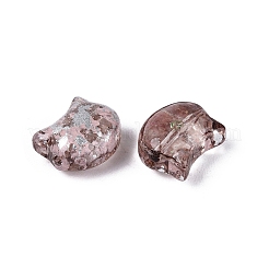 Picasso Transparent Glass Beads&nbsp;SEED-N012-07L