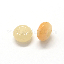 Natural Topaz Jade European Large Hole Beads&nbsp;G-Q442-16