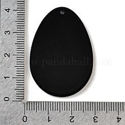 イースターテーマのアクリルパーツ  イースターエッグ  カラフル  40x27.5x1.5mm  穴：1.6mm&nbsp;OACR-S003-04A-03