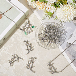 16Pcs Tibetan Style Alloy Multi-Strand Links&nbsp;FIND-SC0016-20