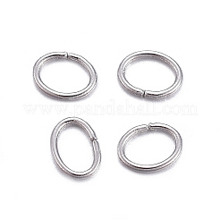 Tarnish Resistant 304 Stainless Steel Open Jump Rings&nbsp;X-STAS-F221-40P-G