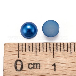 ABSプラスチック製カボション  模造パール  半円  ミックスカラー  5x2.5mm  約5000個/袋&nbsp;OACR-S012-5mm-M