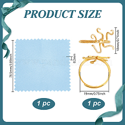 1Pc Adjustable 925 Silver Ring Adjustable Ring Findings&nbsp;STER-GO0001-63