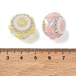 Acrylic & Resin & Rhinestone & Iron Beads&nbsp;AC-CBA30D1-01