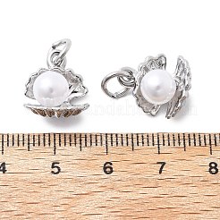 ABS Imitation Pearl Charms&nbsp;KK-D367-03G