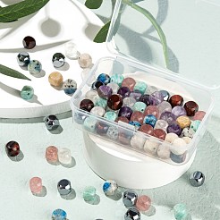 80Pcs 8 Style Natural & Synthetic Gemstone Beads&nbsp;G-LS0002-22