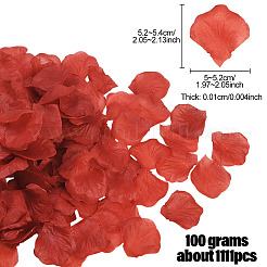 100G Satin Artificial Rose Petals&nbsp;DIY-SP0005-68A