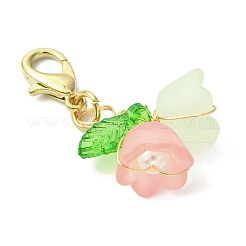 ABS Plastic Imitation Pearl & Acrylic Pendants Decoration&nbsp;HJEW-JM02977