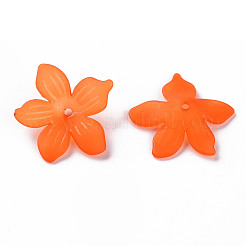 Frosted Acrylic Bead Caps&nbsp;MACR-S371-05A-726