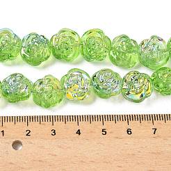 Electroplate Glass Beads Strands&nbsp;EGLA-K061-09A-AB01
