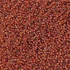 TOHOラウンドシードビーズ  日本製シードビーズ  （303)色のジョンキル/ヒヤシンスの裏地  15/0  1.5mm  穴：0.7mm  約3000個/10g&nbsp;X-SEED-TR15-0303