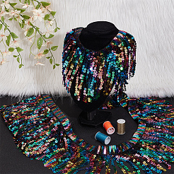 PET Tassel Trim&nbsp;DIY-WH0504-322C