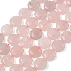 Natural Rose Quartz Beads Strands&nbsp;G-L648-B18-15mm