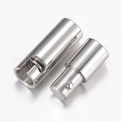 Tarnish Resistant 304 Stainless Steel Bayonet Clasps&nbsp;STAS-G071-57P