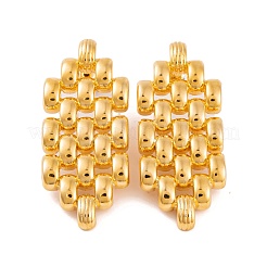 Hollow Hexagon Brass Stud Earrings for Women&nbsp;EJEW-G391-12G