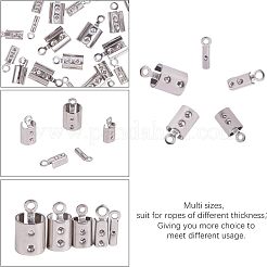 304 Stainless Steel Folding Crimp Ends&nbsp;STAS-UN0003-09P