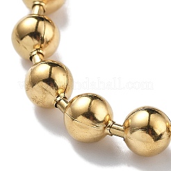 304 Stainless Steel Ball Chain Necklaces&nbsp;CHS-F009-01H-45cm-G-02