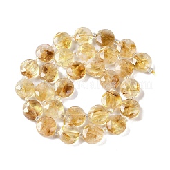 Heated Natural Citrine Beads Strands&nbsp;G-N342-10