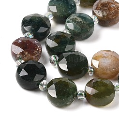 Natural Indian Agate Bead Strands&nbsp;G-C116-A09-01