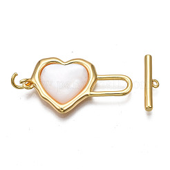 Brass Toggle Clasps&nbsp;KK-N233-144LG