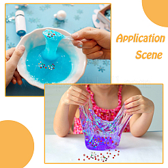 120G 8 Colors Plastic Tube Beads&nbsp;KY-DC0001-35B