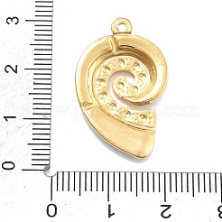304 Stainless Steel Polymer Clay Rhinestone Pendants&nbsp;RESI-R155-012G-06