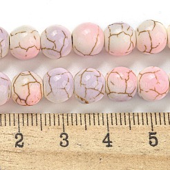 Baking Paint Synthetic Turquoise Beads Strands&nbsp;G-H060-03F