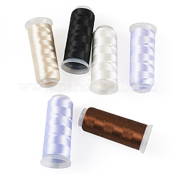 6Rolls 6 Colors Velour Yarn&nbsp;AJEW-TA0002-70C