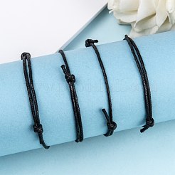 Waxed Cord Bracelet Making&nbsp;AJEW-JB00013-02