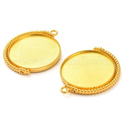 Zinc Alloy Pendant Cabochon Settings&nbsp;LS-FIND-NH0001-13C-G