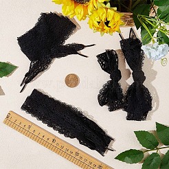 4 Pairs 2 Style Nylon Lace Shoe Laces&nbsp;FIND-GF0004-82B
