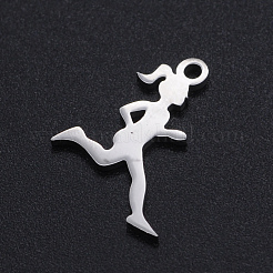 Non-Tarnish 201 Stainless Steel Laser Cut Pendants&nbsp;STAS-S105-T892-1
