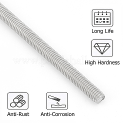 304 Stainless Steel M5 Full Screw Threaded Rod&nbsp;FIND-WH0290-51P
