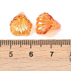 Transparent Acrylic Bead Caps&nbsp;OACR-G054-03L