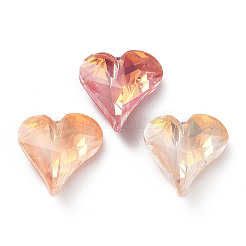 Electroplate K9 Glass Rhinestone Cabochons&nbsp;RGLA-M016-E01-AM