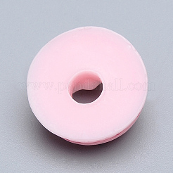 樹脂デコデンカボション  ドーナツ  ピンク  18x9.5mm&nbsp;LS-CRES-T005-81B