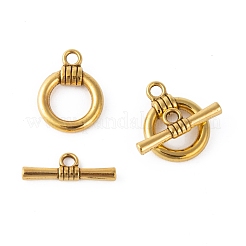 チベット風マンテル  鉛フリー及びカドミウムフリー  リング  アンティーク黄金  18x13.8x2.5mm  穴：5mm&nbsp;GLF1220Y