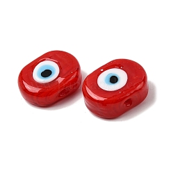 Handmade Evil Eye Lampwork Beads&nbsp;LAMP-G168-02-10