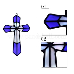 Cross Acrylic Pendant Decorations&nbsp;PW-WG11730-01