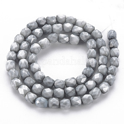 Opaque Baking Paint Glass Beads Strands&nbsp;EGLA-N006-008-A04