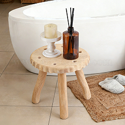 Wood Biscuit Stool&nbsp;AJEW-WH0596-917A