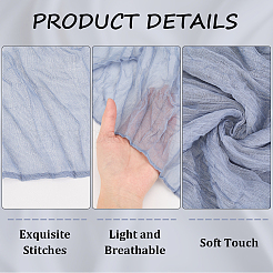 Wrinkled Polyester Dinner Cloth Napkins&nbsp;AJEW-WH20020-115C