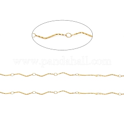 イオンプレーティング（IP）304ステンレスリンクチェーン  ゴールドカラー  56x45.5mm&nbsp;STAS-D084-36G