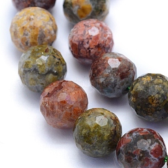 Natural Ocean Jasper Beads Strands&nbsp;G-I279-E20-04