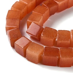 Natural Dyed White Jade Beads Strands&nbsp;G-Q008-C01-01A