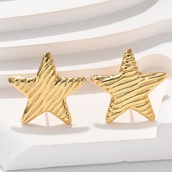 304 Stainless Steel Stud Earrings&nbsp;LS-EJEW-L296-005G