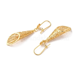 Rack Plating Brass Earrings&nbsp;EJEW-U012-08G